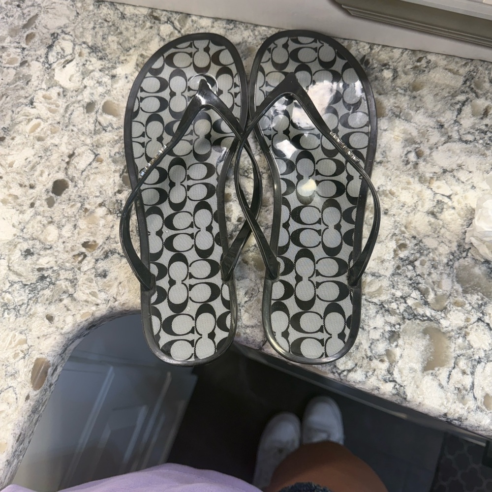 Coach Flip Flops
